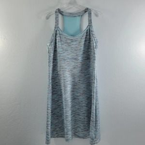 MPG Mondetta Performance Gear Blue Razorback Casual Dress Size L 42323-0261